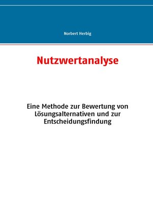 cover image of Nutzwertanalyse